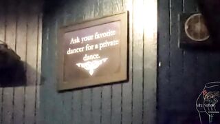 QUALITY TIME INTO A STRIP CLUB, TURNED ON DANCER BETS LAP DANCE AND MASTURBATES