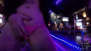 QUALITY TIME INTO A STRIP CLUB, TURNED ON DANCER BETS LAP DANCE AND MASTURBATES
