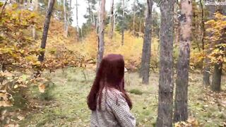 Exhibitionist Sex and FELLATIO Inside Outside park KleoModel