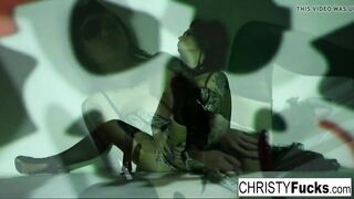 Christy the Pirate plays with her crazy sexy butt and tight soak
