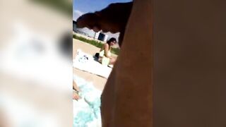 Candid outside Cum Compilation