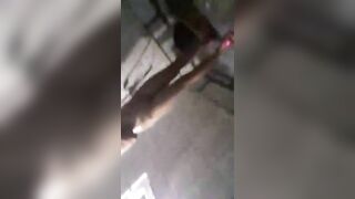 My fiance inside shower