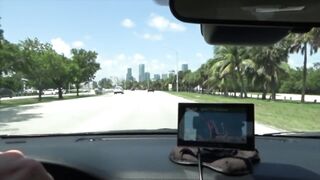 Fucking into Miami #Cumshot