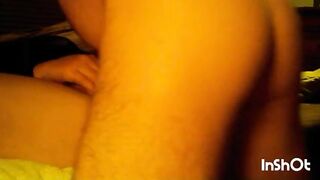 Ebony yoga leggings piss and boned!