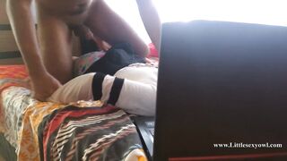 Stepfather Won't Let Me Do My Homework, He Always banged!