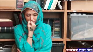 Arab camwhore plays two