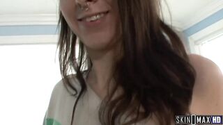 Luna gets her snatch nailed rough by her bf