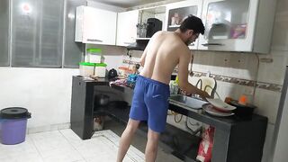 teenagers year mature dark haired huge saggy boobies from New York United States fucking her stepbrother's long penis