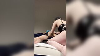 Pegging my bf like I bitch