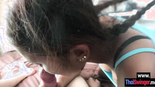 Big cock boyfriend enjoyed hot blowjob