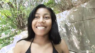 Once the long booty black get on a rough cock she was absolutely