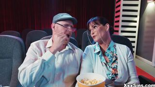 Old lovers Syren DeMer and Cock Chibbles Athena disturbed by