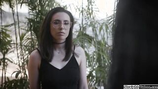 Petite brunette gets fucked by her ex bf