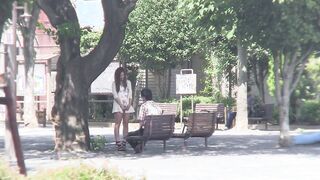 Shy japanese College Girl joins a Bachelor party and banged! them all