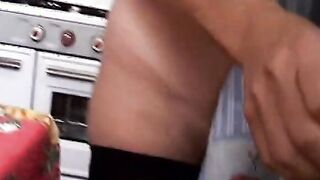 Lusty housewife cheats on her hubby with her girlfriend