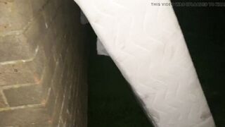 Offered a swallow to piss inside trousers