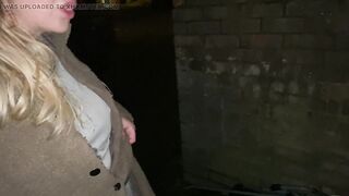 Offered a swallow to piss inside trousers