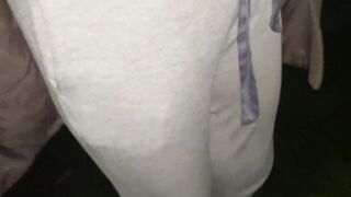 Offered a swallow to piss inside trousers
