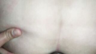 Real Amateur Housewife Anal Screwed and Creampied point of view
