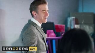 Brazzers - Big Tit Valentina Ricci takes long brit cock into the office