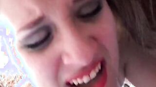 Italian whore wants to got her twat and butt banged properly