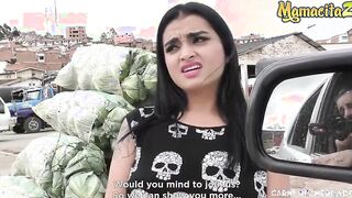 CARNE DEL MERCADO - Outside 3way With goddess Hispanic Julia