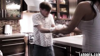 Reagan rides and bounce on stepson Sam