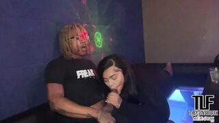 Karaoke bar plowed with BBW Suzy