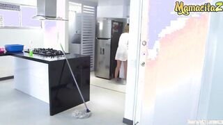 MAMACITAZ - #Karla Rivera #Alex Moreno - Goddess Booty Hispanic Maid point of see