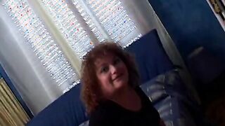 Perverted Italian Claudia enjoying being masturbated