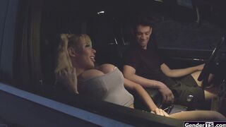Shemale hitchhiker Brittney Kade analed