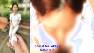 [Japanese Nurse Public Remote Rotor]”No doctor...! I'm ashamed...”Erotic humiliation of