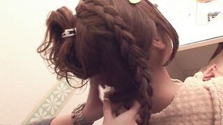 Photoshooting with Cutie japanese Myfreecam Turn in 3Some
