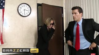 Brazzers - Samantha Saint Works her way up by Sucking Off the Senator