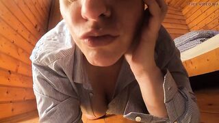I spit inside your face - saliva JOI