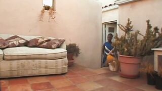Ebony Cheerleader loves bbcs!!! - vol(two) - (Full Clip HD