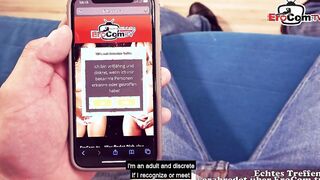 GERMAN HOOKER ORDER - Real Escort EroCom Date with blonde