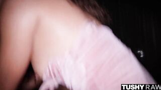 TUSHYRAW sexy Dark Hair gets her juicy booty boned hard