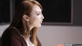 Teacher makes stepmom spank stepdaughter