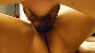 Cunt licked and banged rough, ends with cummed