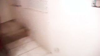 skinny oriental gets seduced by african man, his thick cock goes rough in her booty hole