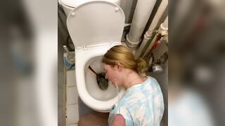 pissed on the school and pounded rough into the face with cum