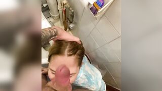 pissed on the school and pounded rough into the face with cum