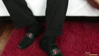 Dark Haired wifey deepthroats and riding a huge eastern dick inside