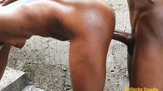 MY stepCOUSIN TOOK ME IN AN UNCOMPLETED BUILDING AND WORE