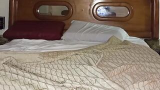 I escaped from my hubby's bed and went inside his best friend's room. It didn't take me big to convince him to let me