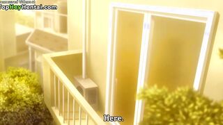 Hentai sweet college girlfriend fucked in stockings