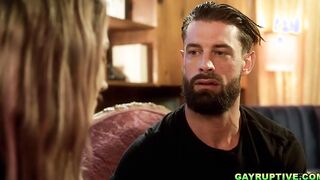 Alpha Wolfe has sex with his male lover Isaac X