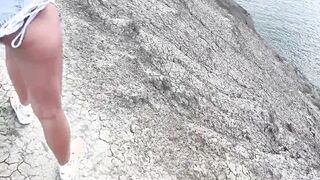 Blown into the mountains with a crazy hot sea watch