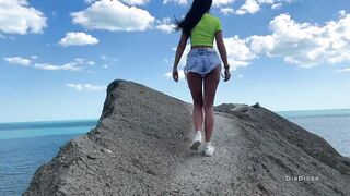 Blown into the mountains with a crazy hot sea watch
